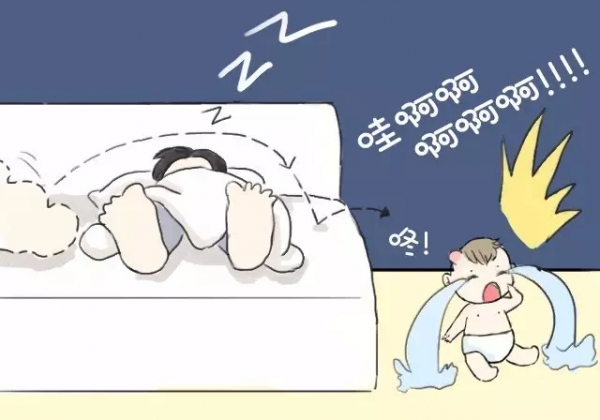 宝宝突然坠落了一下,宝宝从高处摔下来有事吗