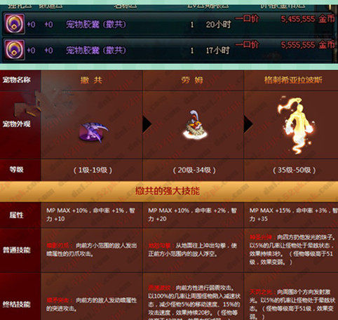 dnf细数拍卖行高性价比宠物，没有宠物是要被鄙视的哟