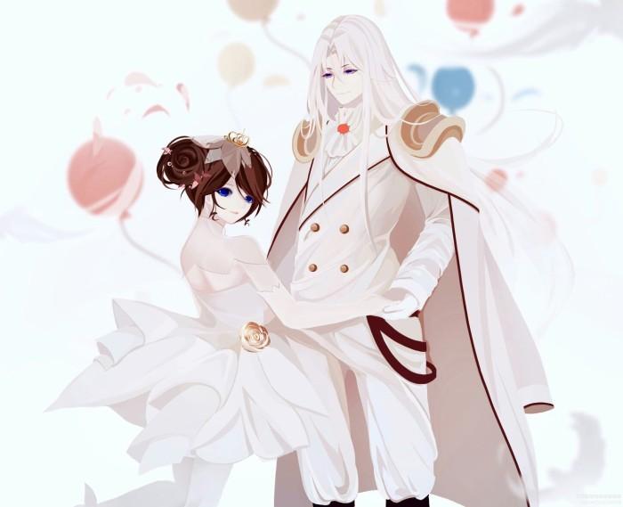 王者荣耀情侣头像一男一女校园,王者荣耀项羽霸王别姬情侣头像