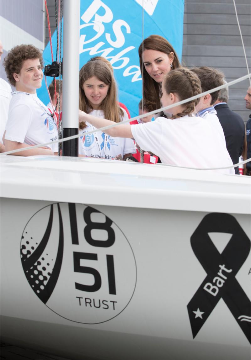 英国路虎队的首次美洲杯帆船赛之旅!