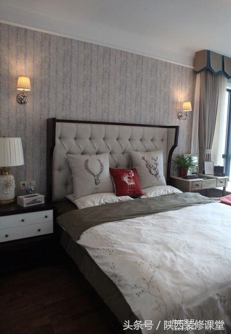 120平米美式轻奢小窝,现代简约美式小窝