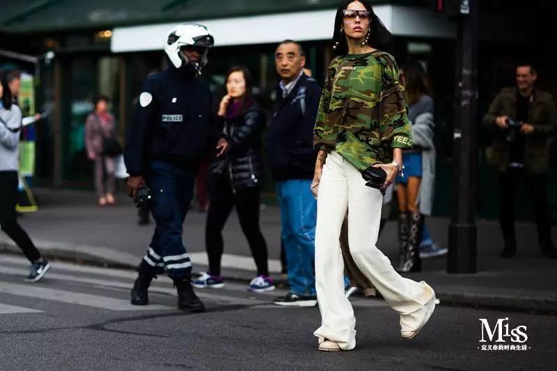 穿搭迷彩元素,迷彩服日常穿搭