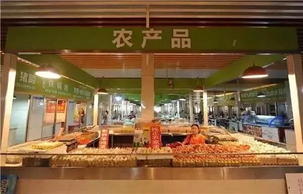 精品菜市场干净卫生环境整洁,石家庄南二环大型菜市场