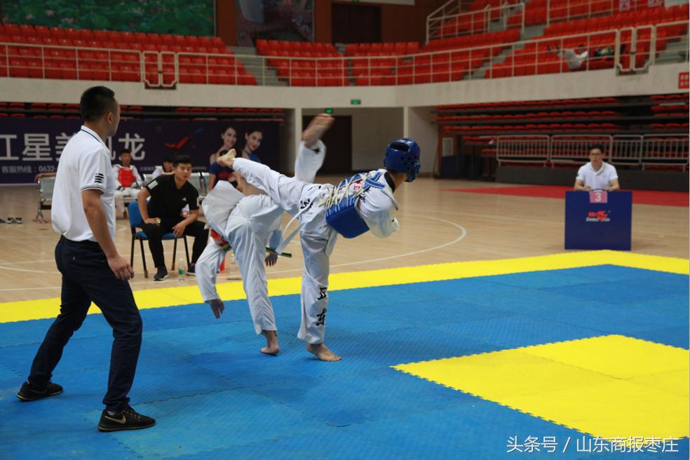 跆拳道大赛山东青少年枣庄2020,枣庄市市中区体育馆跆拳道