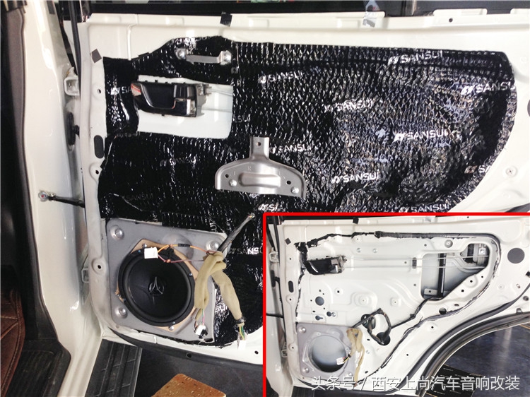 静夏来袭-三菱帕杰罗升级SANSUI-山水隔音意大利赫兹音响