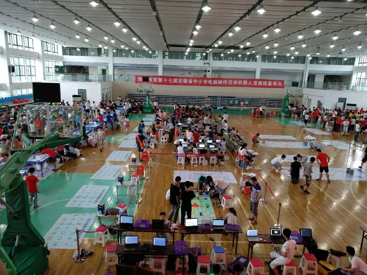 阜阳清河路一小机器人社团孩子嗨到国赛场