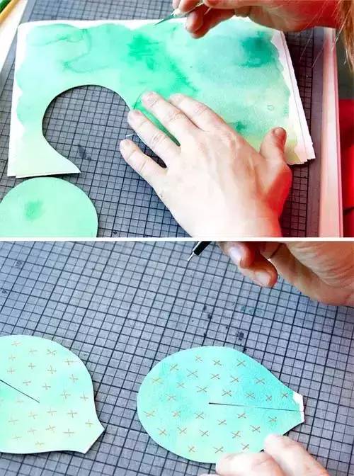 幼儿园简单卡纸小贺卡,卡纸贺卡幼儿园手工