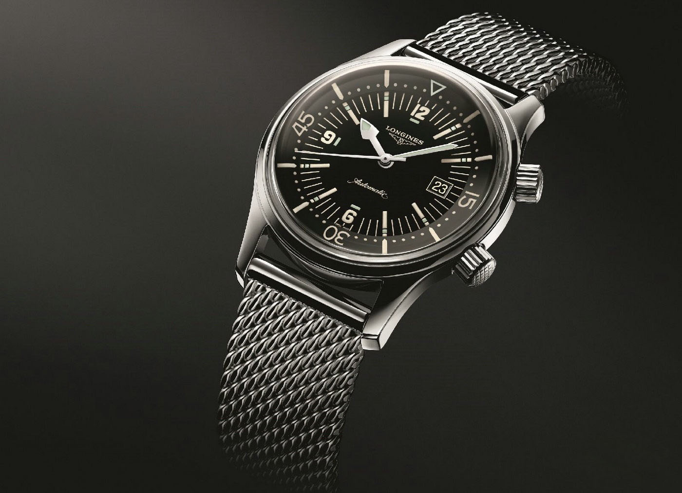 浪琴经典复刻传奇潜水员腕表,浪琴经典复刻传奇潜水系列