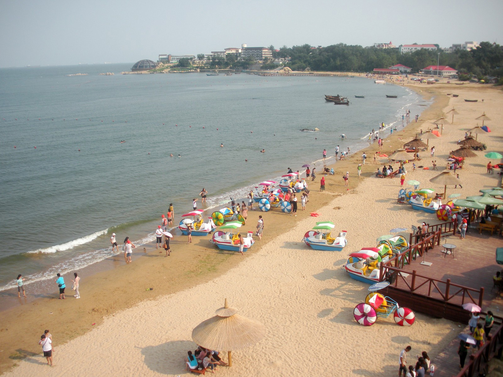 北戴河的鸽子窝公园,北戴河鸽子窝公园之旅