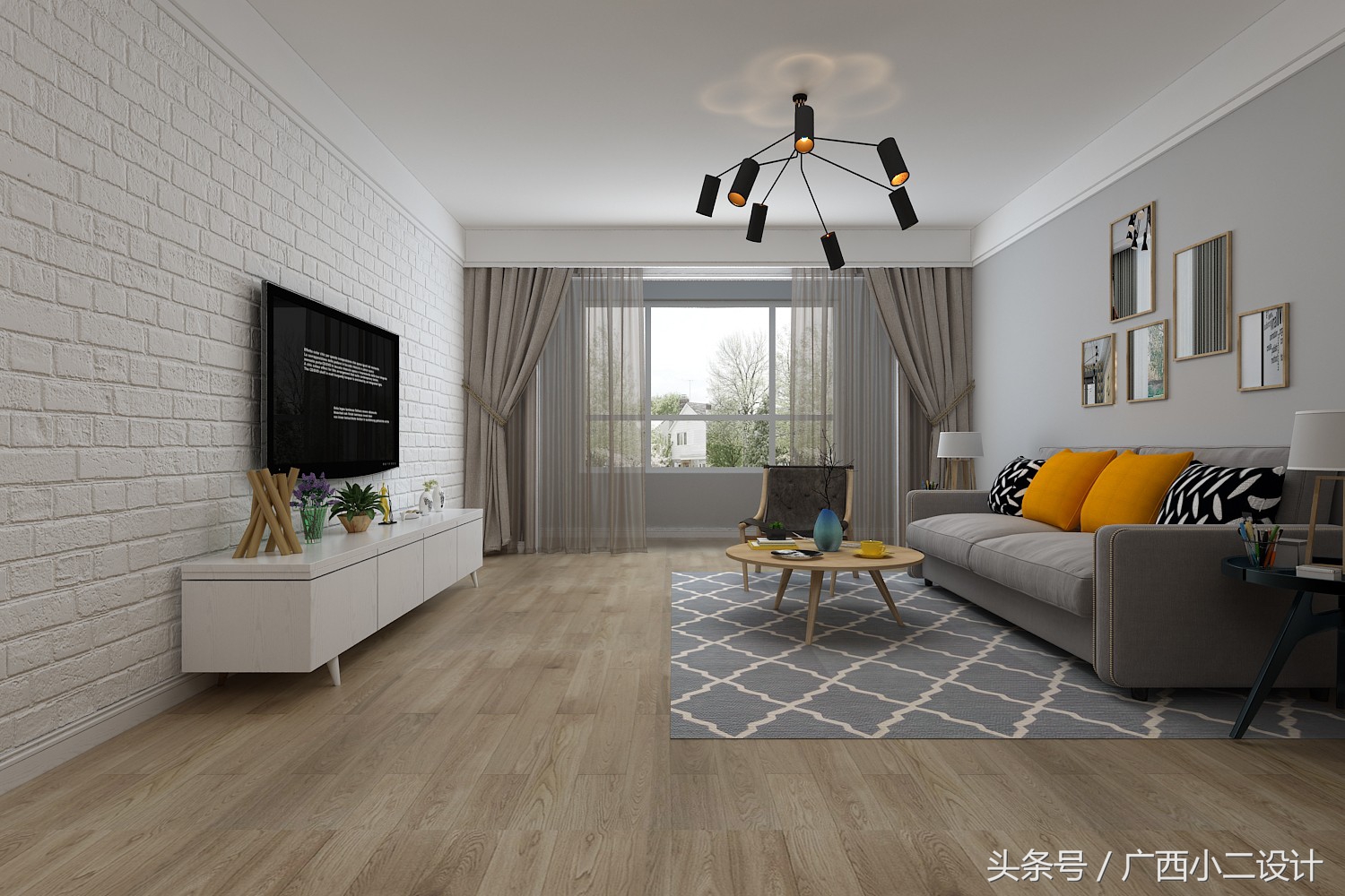 房间装修设计图1-3居室效果图,177平方米装修效果图