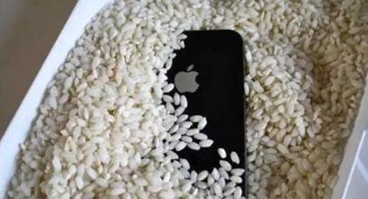 手机进水放大米里有用吗,手机进水后放进大米里能自救吗