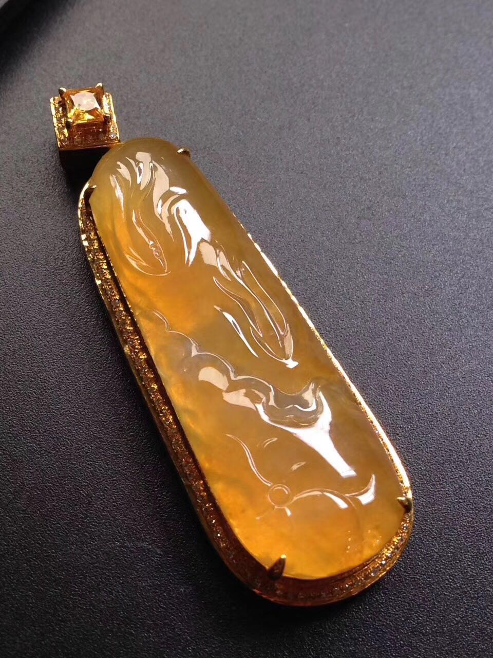 翡翠干货分享第五期,黄色翡翠有收藏价值吗