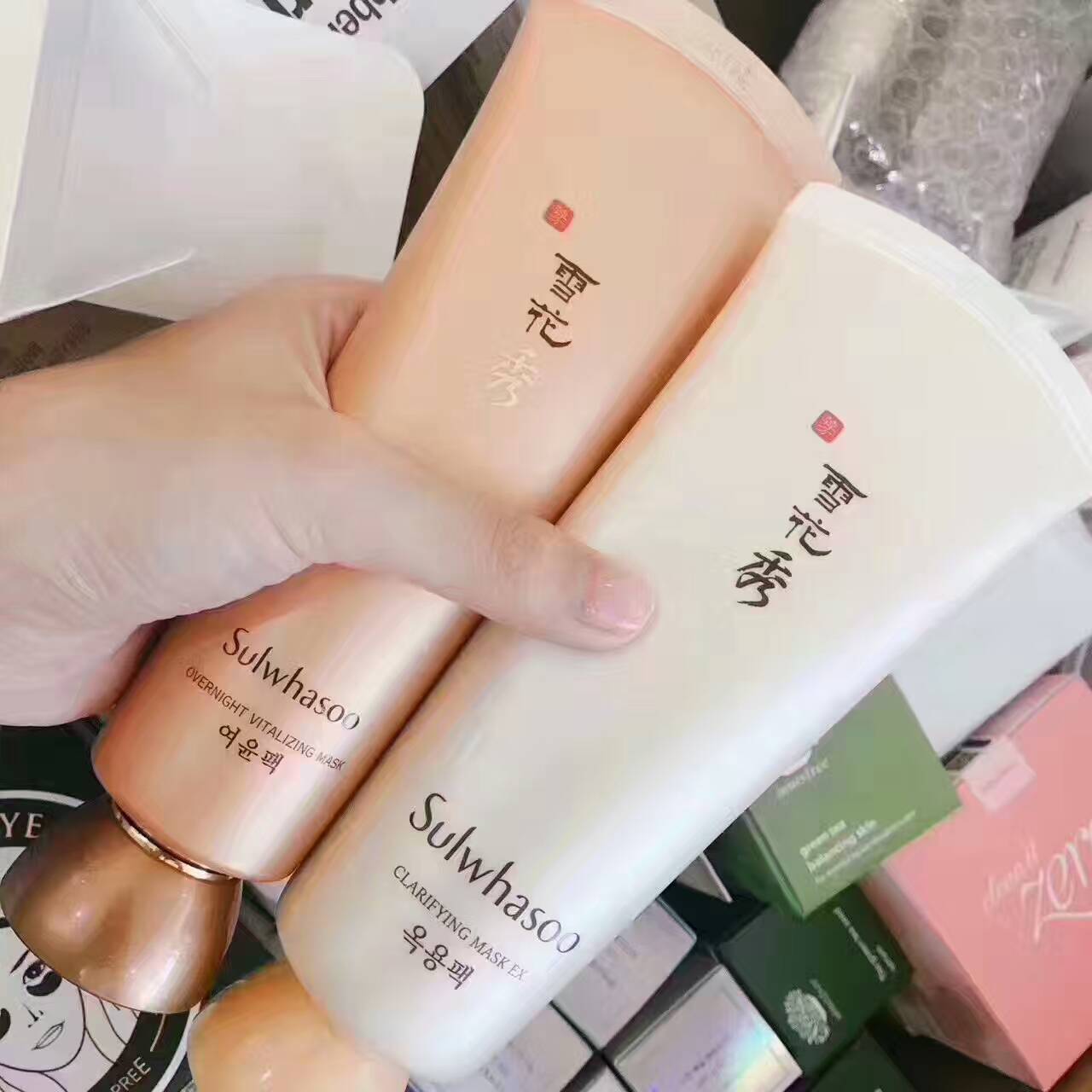 妹妹是做代购的，用了好用的化妆护肤品推荐