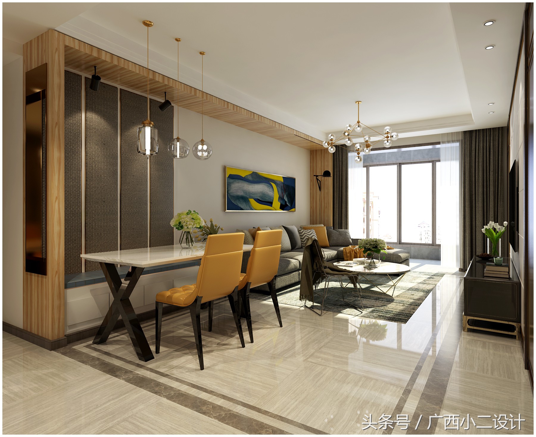 房间装修设计图1-3居室效果图,177平方米装修效果图