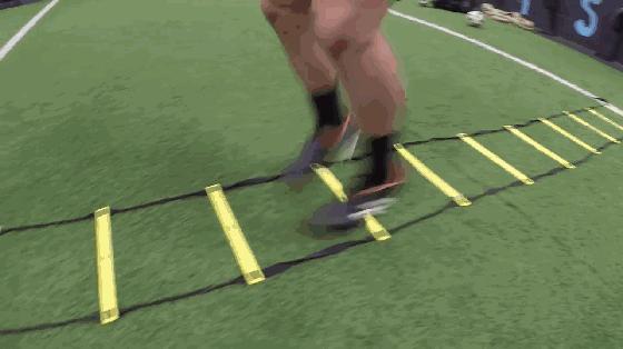 绳梯软梯训练视频,绳梯训练10种方法