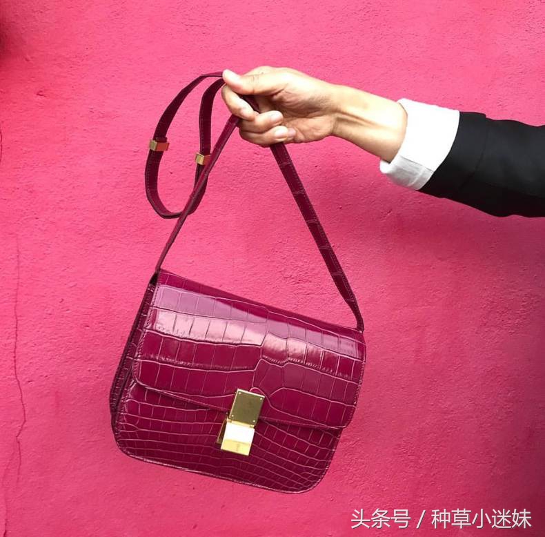 celinebox大红色,celine2018秀
