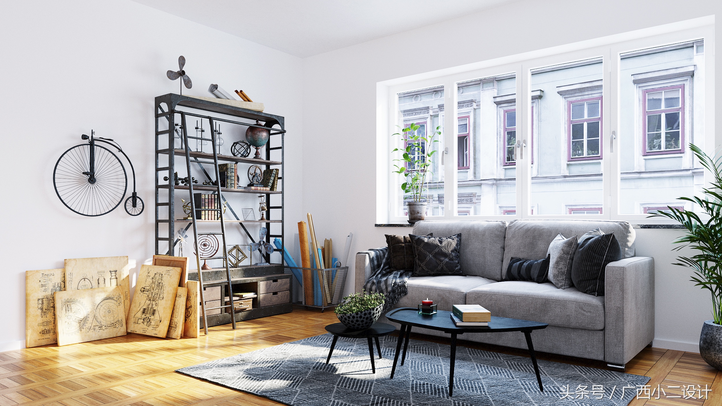 房间装修设计图1-3居室效果图,177平方米装修效果图