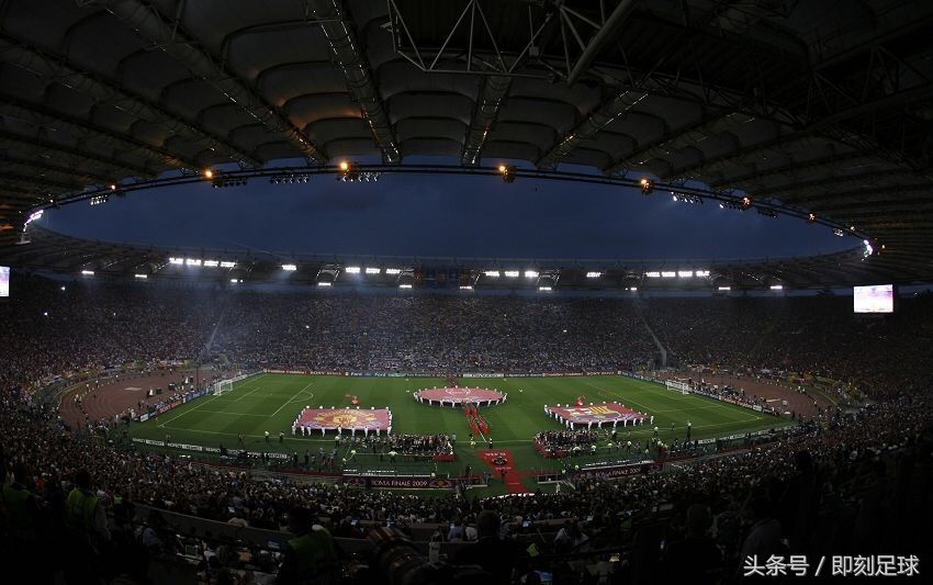 罗马奥林匹克体育场看台视角,罗马奥林匹克球场变足球场