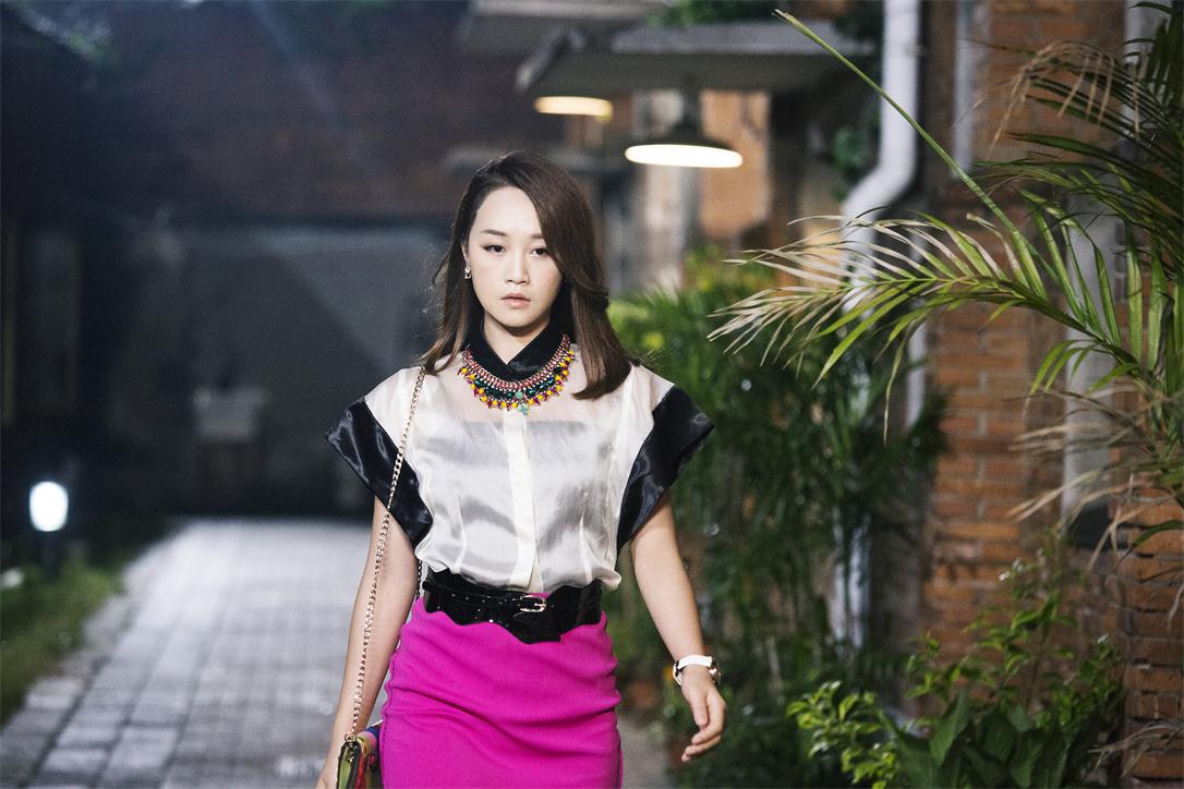 蓝盈莹演技爆发,蓝盈莹芳心荡漾演技