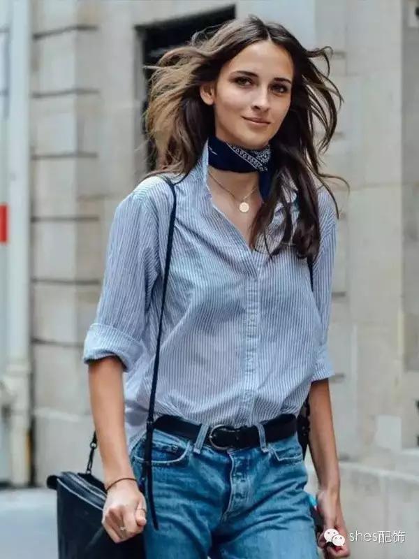 懒人小方巾的系法,年轻人小方巾的各种系法冬季