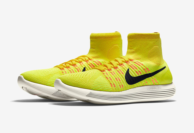 nikelunarepicflyknit2评价,nike亮黄色跑鞋