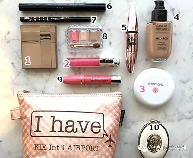 网红必备化妆品清单图片,博主化妆包推荐高颜值