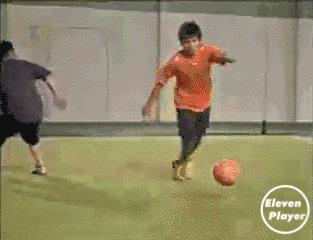 五人场足球技巧,五人足球花式过人集锦