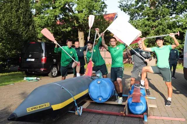 自制皮划艇比赛,海外旅行日记2