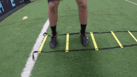 绳梯软梯训练视频,绳梯训练10种方法