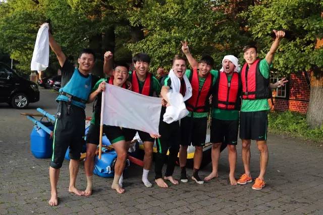 拉练日记,自制皮划艇比赛