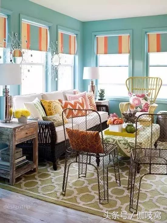 美式风格家居，比邻乡村的色调