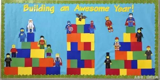 幼儿园开学黑板报主题墙布置,秋季开学主题墙幼儿园大班