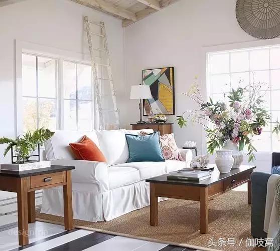 美式风格家居，比邻乡村的色调