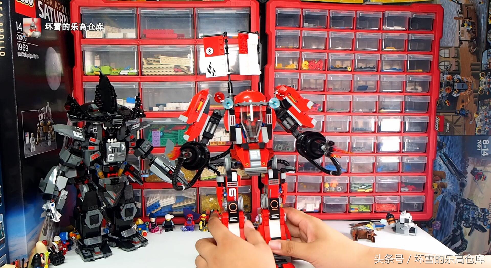 乐高幻影忍者时光机甲巨蛇测评,乐高幻影忍者大电影黑暗霸王机甲