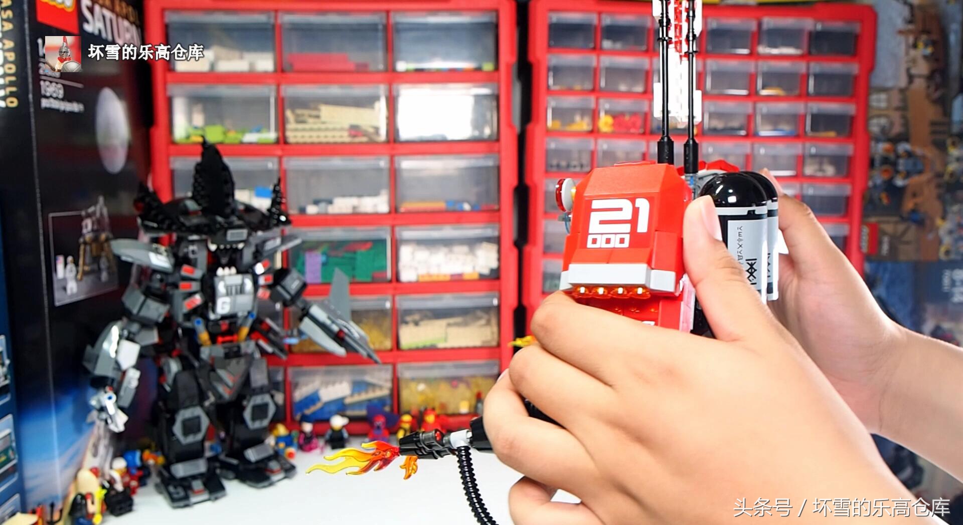 乐高幻影忍者时光机甲巨蛇测评,乐高幻影忍者大电影黑暗霸王机甲