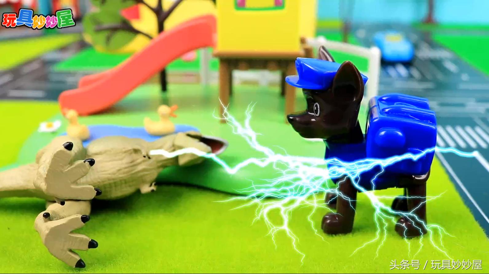 汪汪队儿童乐园乔治和佩奇,天线宝宝动画片汪汪队小猪佩奇