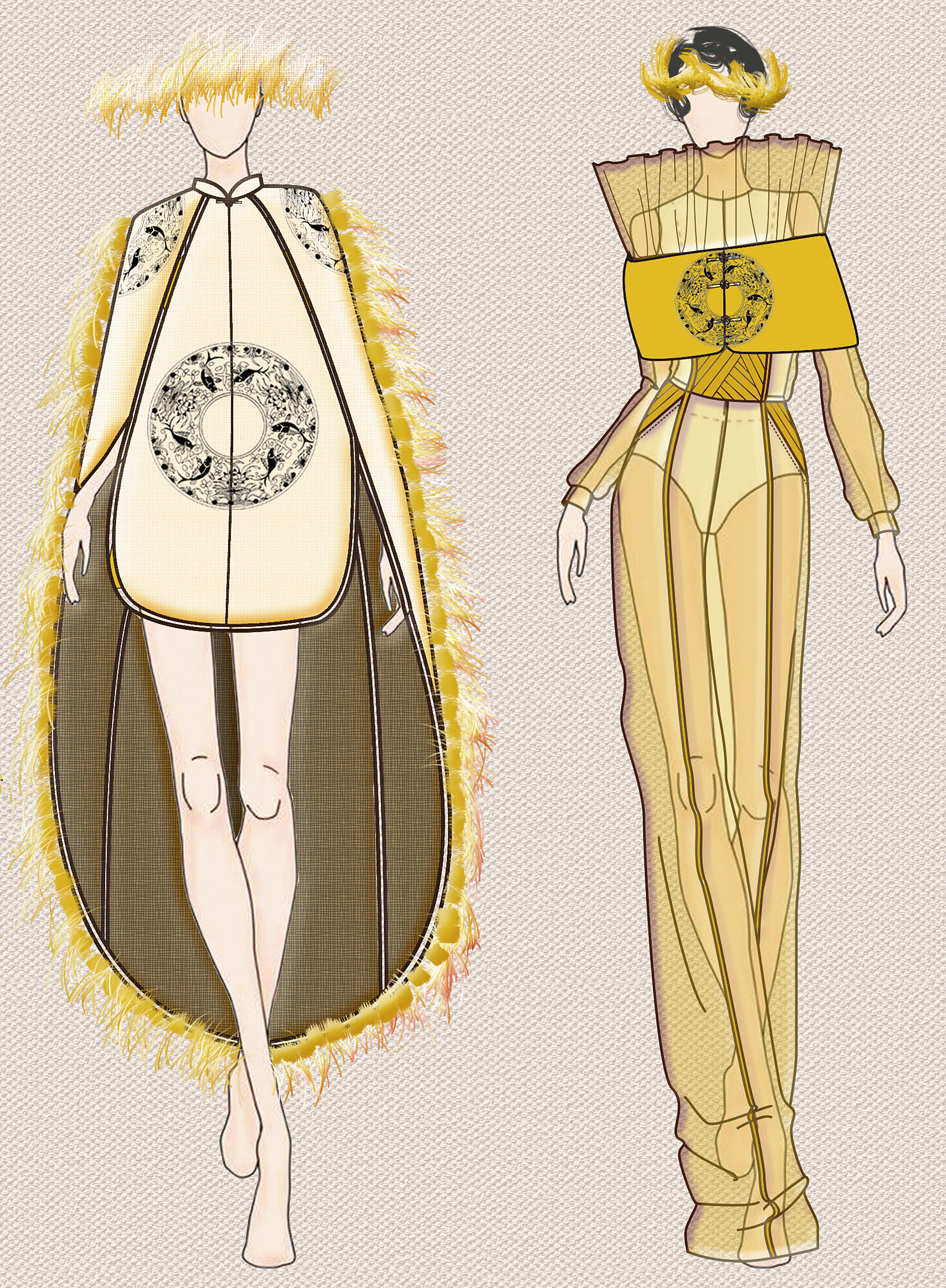 演出服定制声乐老师,设计感演出服