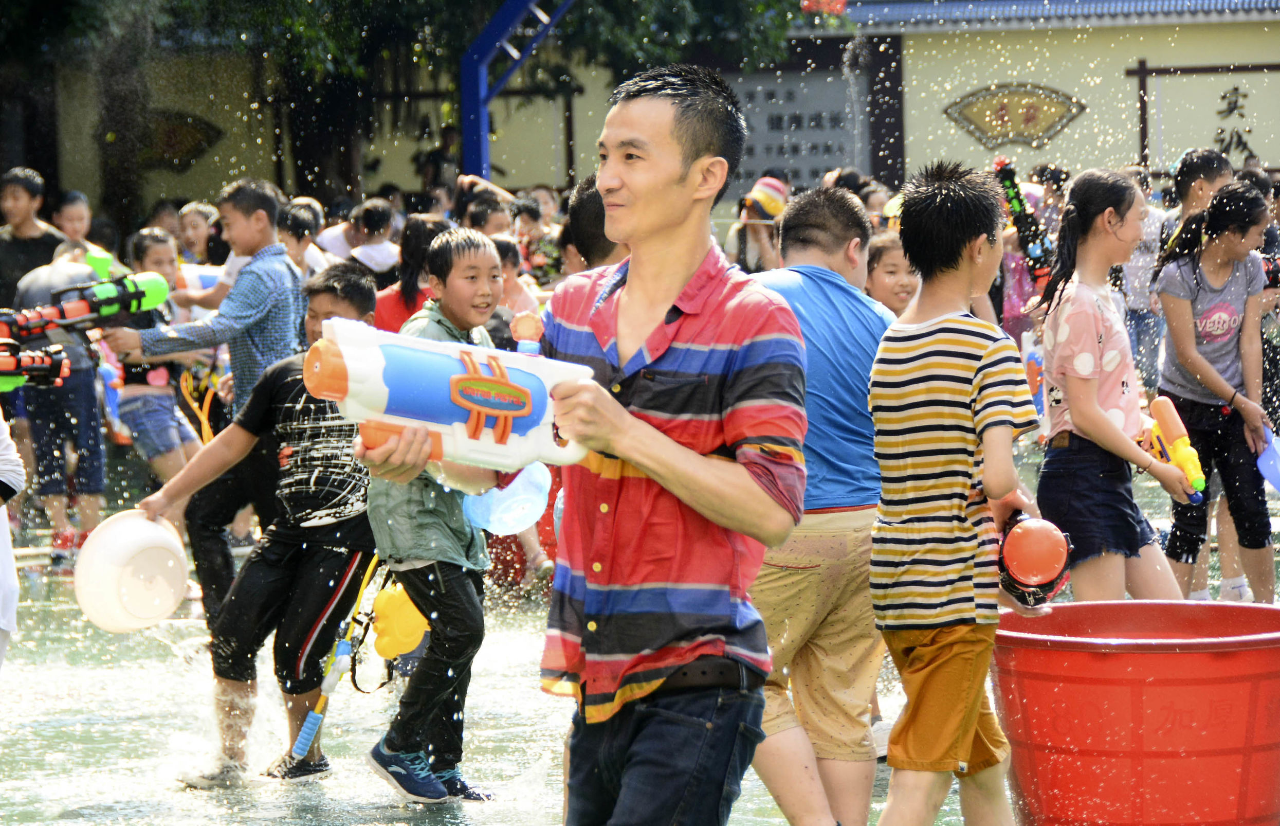 巴州三中训练,小学三下乡趣味课程