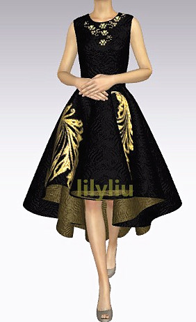 演出服定制声乐老师,设计感演出服