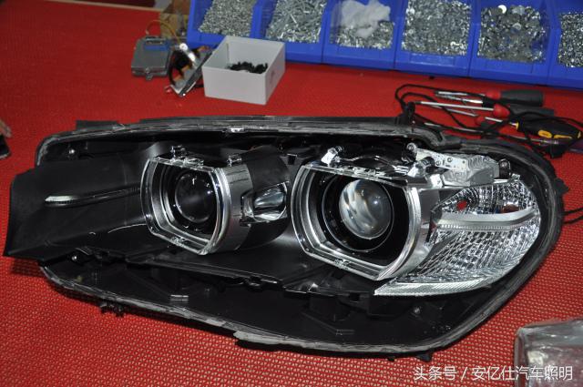 宝马x5用的什么透镜,宝马x5改四透镜大灯