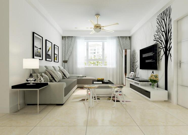 客厅最好看的吊扇灯,极简侘寂风吊扇灯