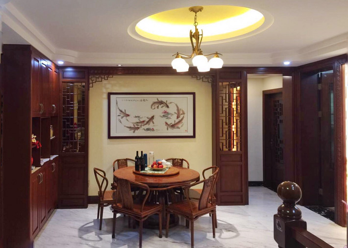 轻奢与古典红木混搭,红木中式轻奢风格全屋搭配