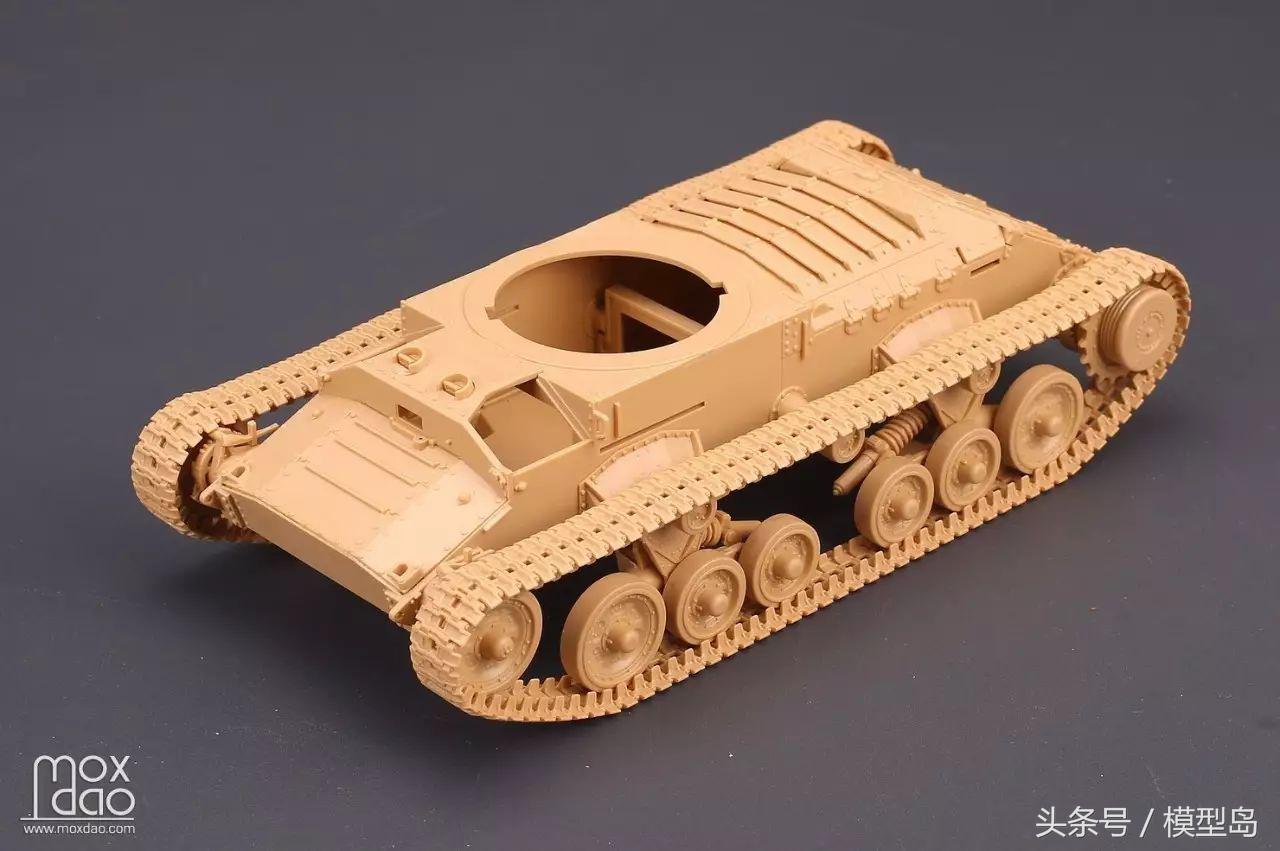 田宫新品35352圣瓦伦丁战车｜板件评测