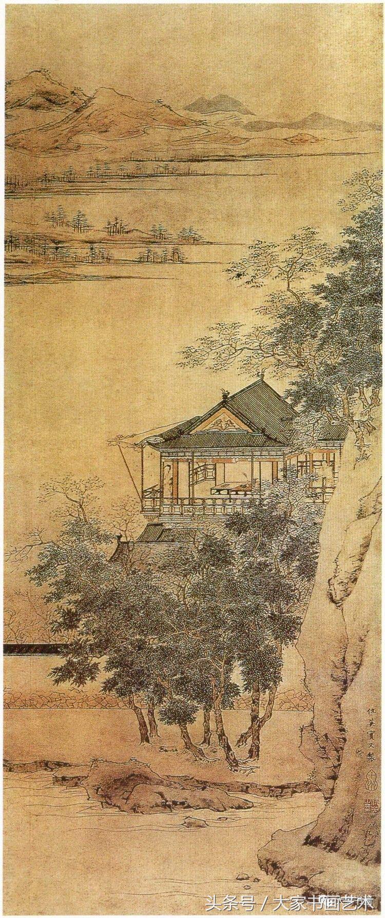 仇英20幅高清人物画作品欣赏,仇英山水画作品欣赏大全