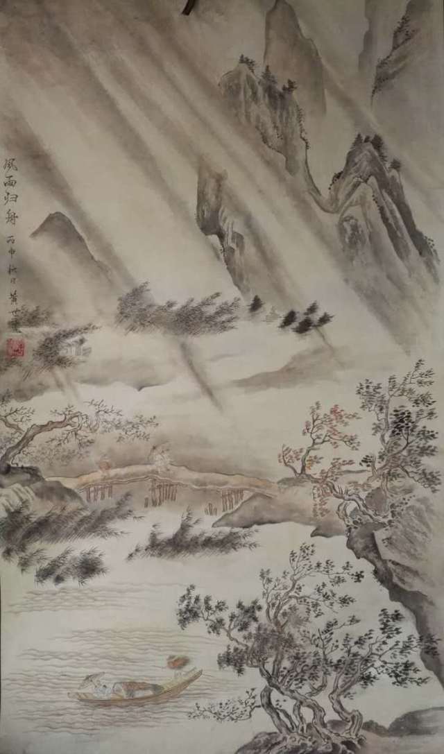 徐鲁白国画写意花鸟画作品,国画工笔花鸟画作品点评