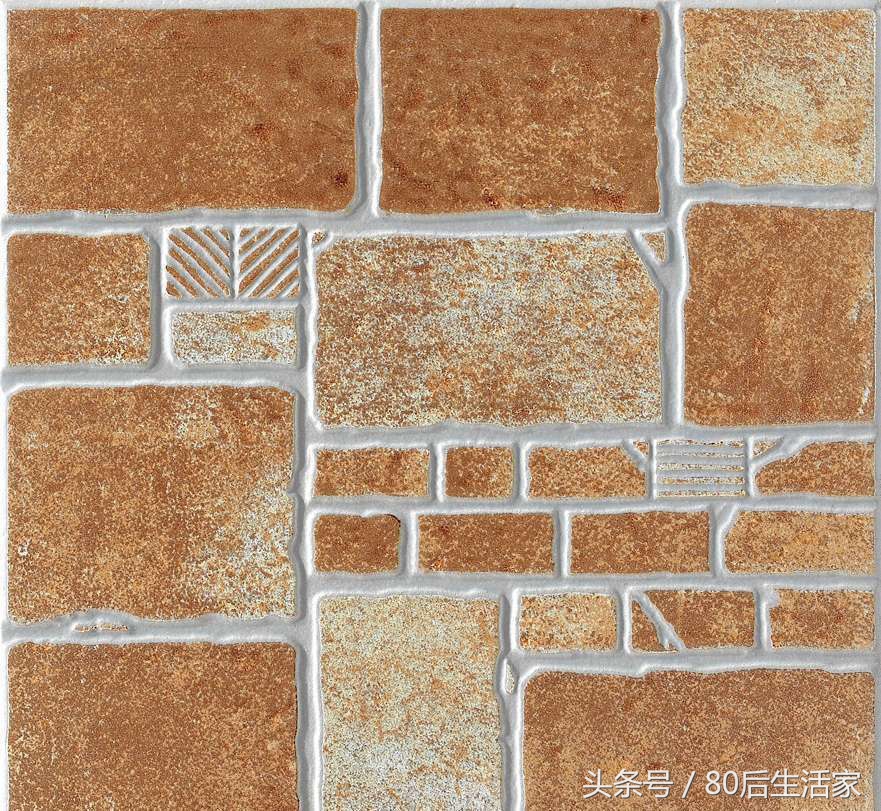 仿古哑光瓷砖效果图,庭院仿古瓷砖效果图