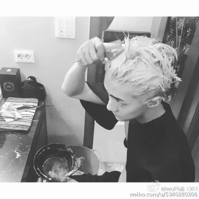 手残党自己染发效果,25元能染什么发色