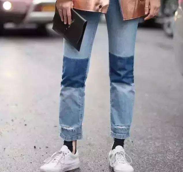 破洞牛仔裤越来越大,牛仔裤破洞拉丝断了怎么补