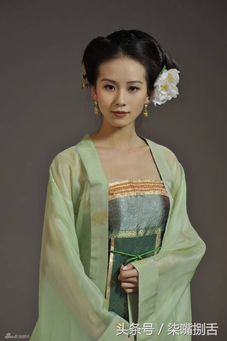 古装绿衣美女,迪丽热巴杨颖赵丽颖古装