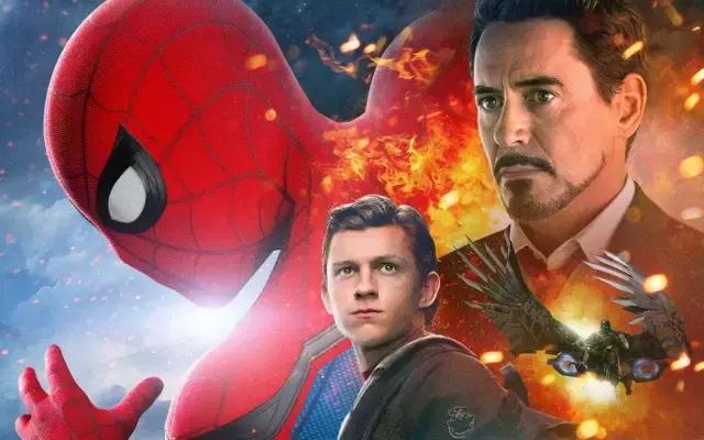 蜘蛛侠英雄归来里为什么有死侍,蜘蛛侠和钢铁侠父子组